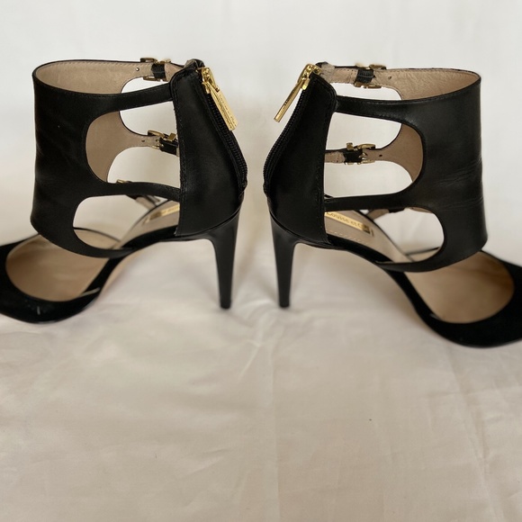 Louise et Cie Black Leather heels. Never worn. - Picture 1 of 8